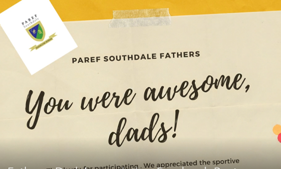 Paref Southdale Yellow Paper Father/Dad Appreciation Facebook Post